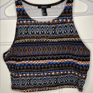 Forever 21 Halter Crop Top - SIZE L